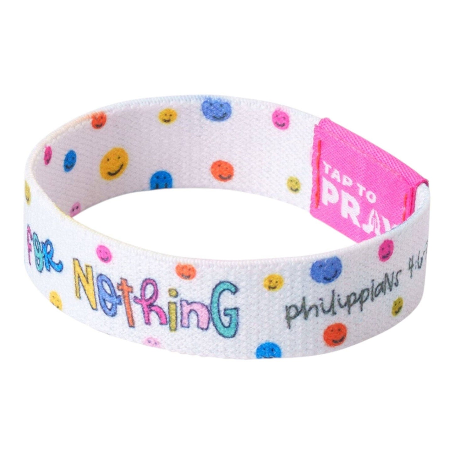 Tap To Pray® Kingfolk Series Wristband – Anxious For Nothing