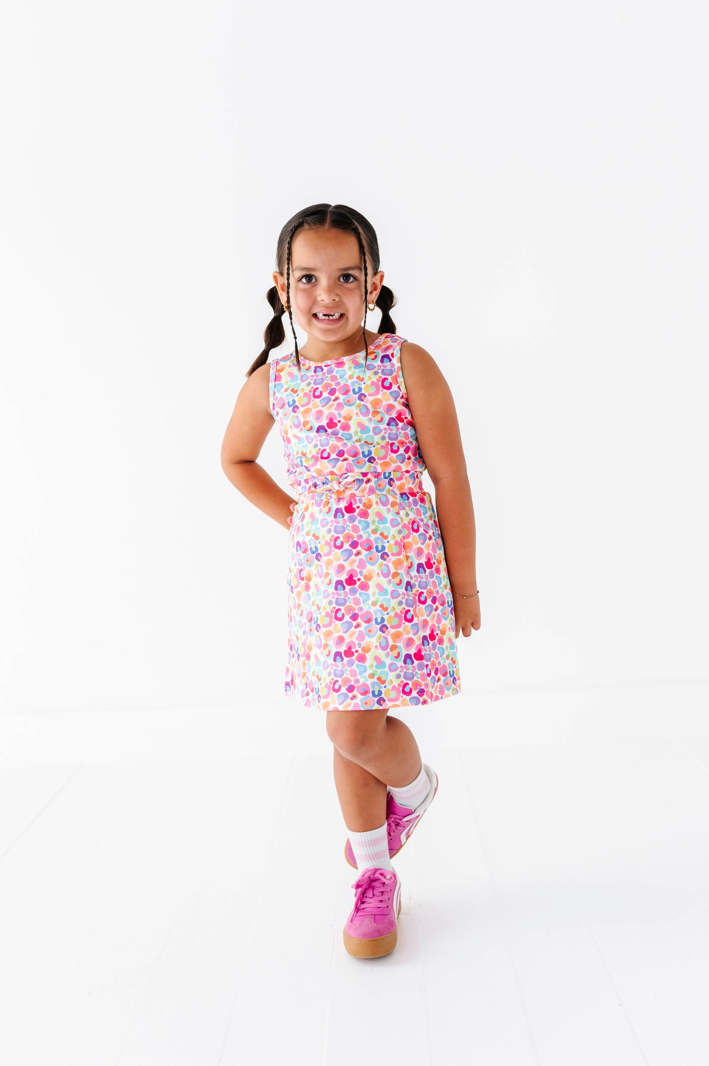 Sugarwave Leopard Tennis Dress