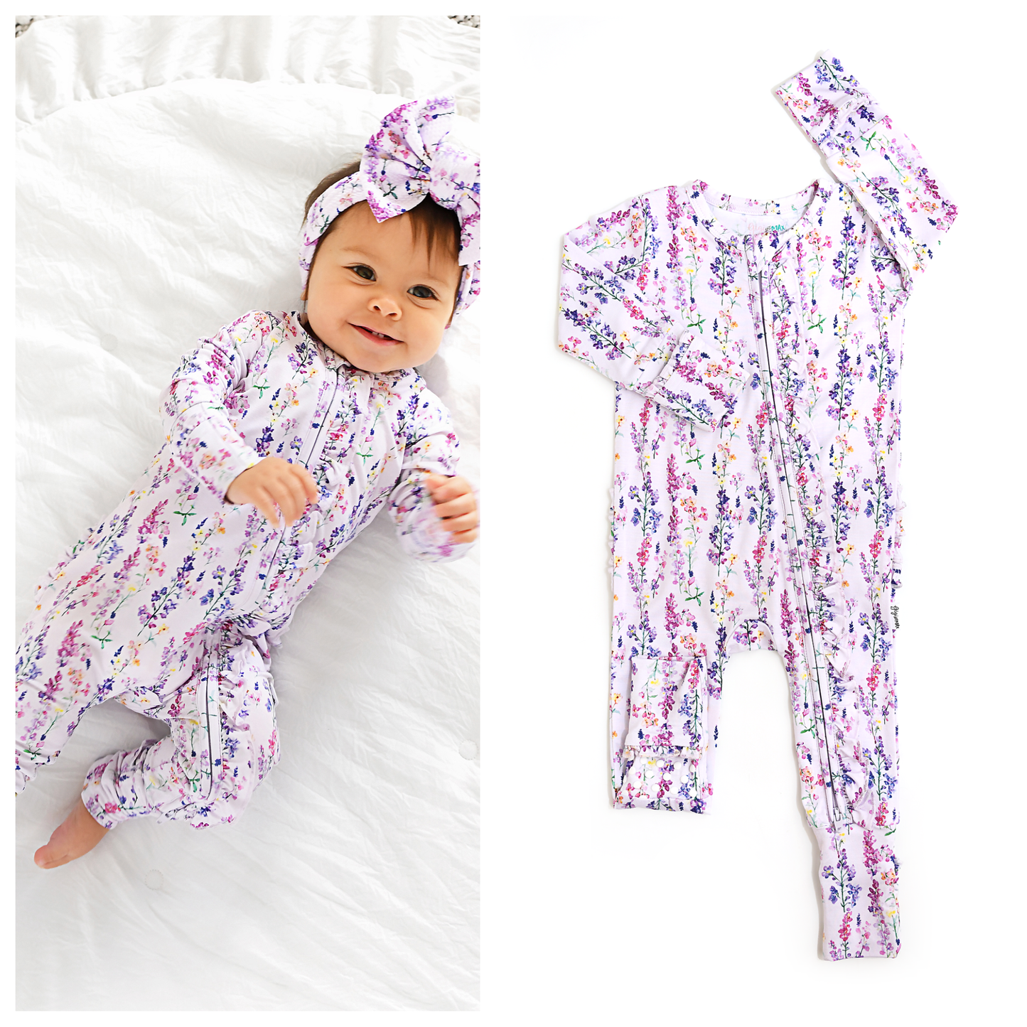 Spring Floral Bamboo Sleeper