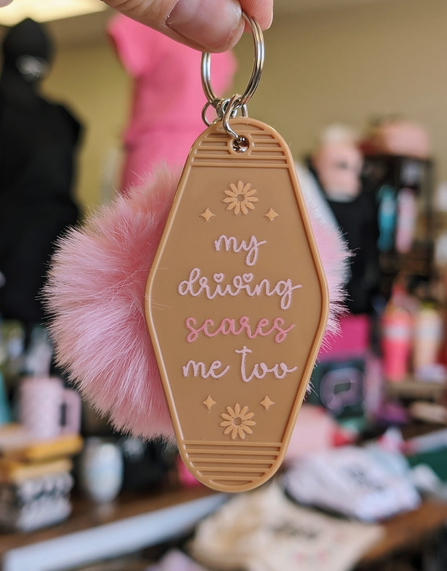 My Driving Scares Me Too | Keychain