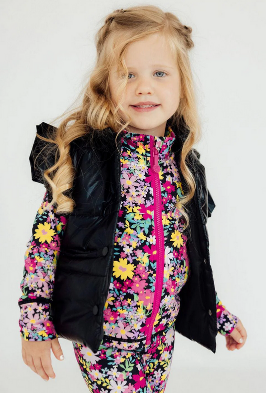Black Puffer Vest