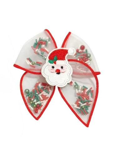Santa Shaker Bow