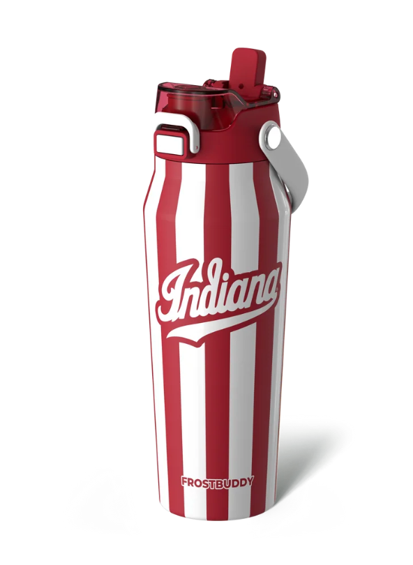 Indiana Hoosiers Stripes Bottle Buddy