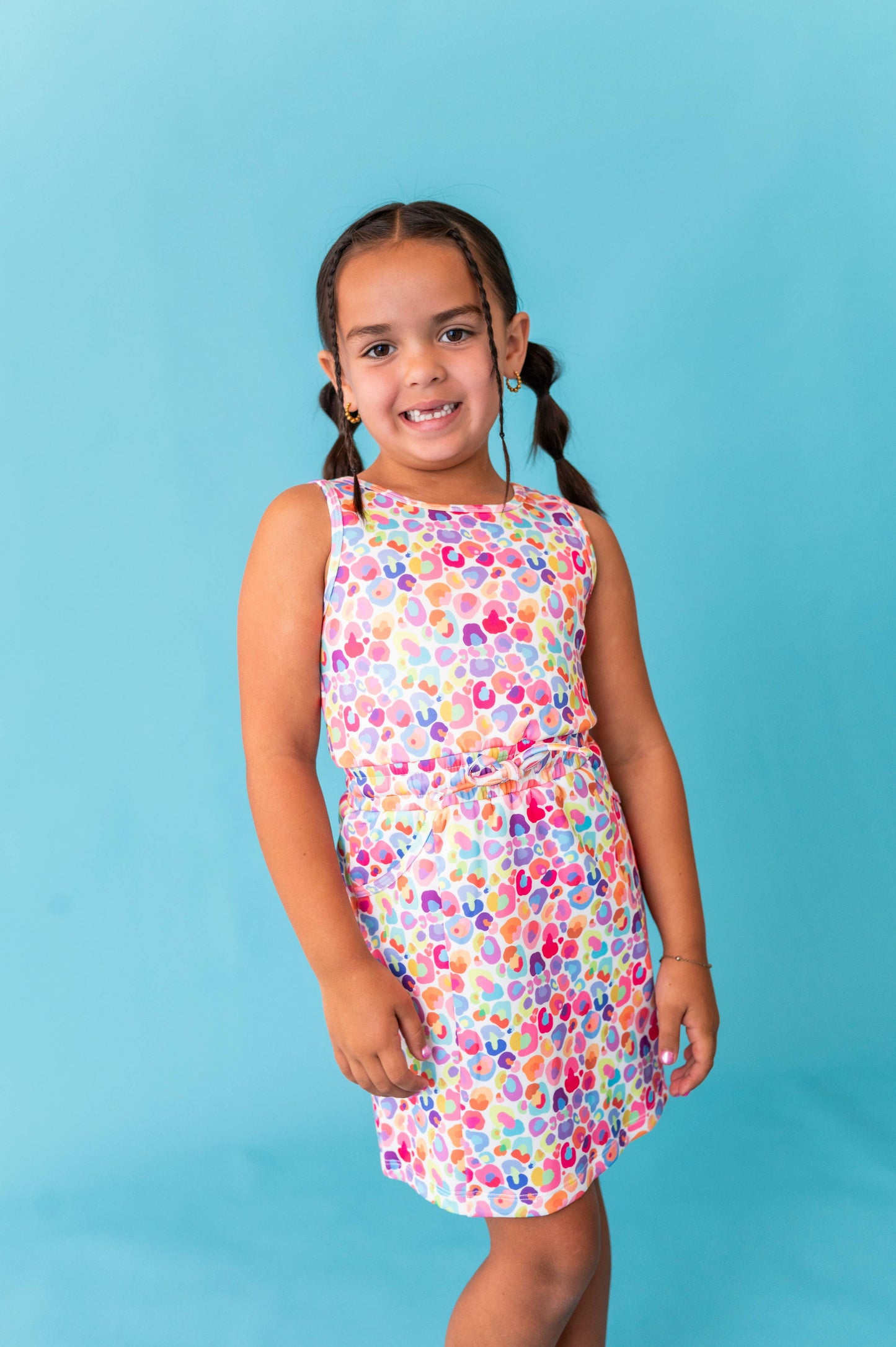 Sugarwave Leopard Tennis Dress