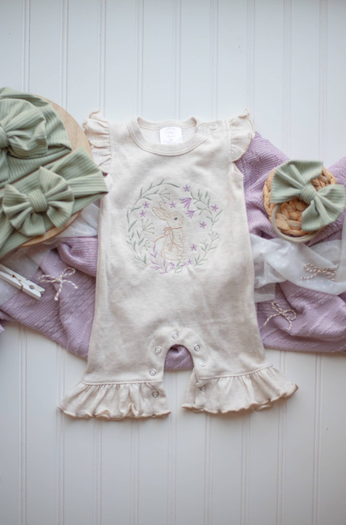 Spring Bunny Romper