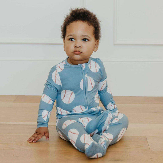 Zip-Up Footie Pajama | Slugger