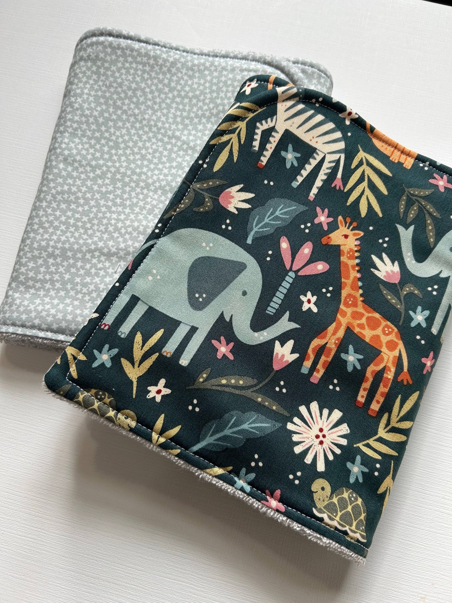 Burp Cloth Set | Welcome to the Jungle