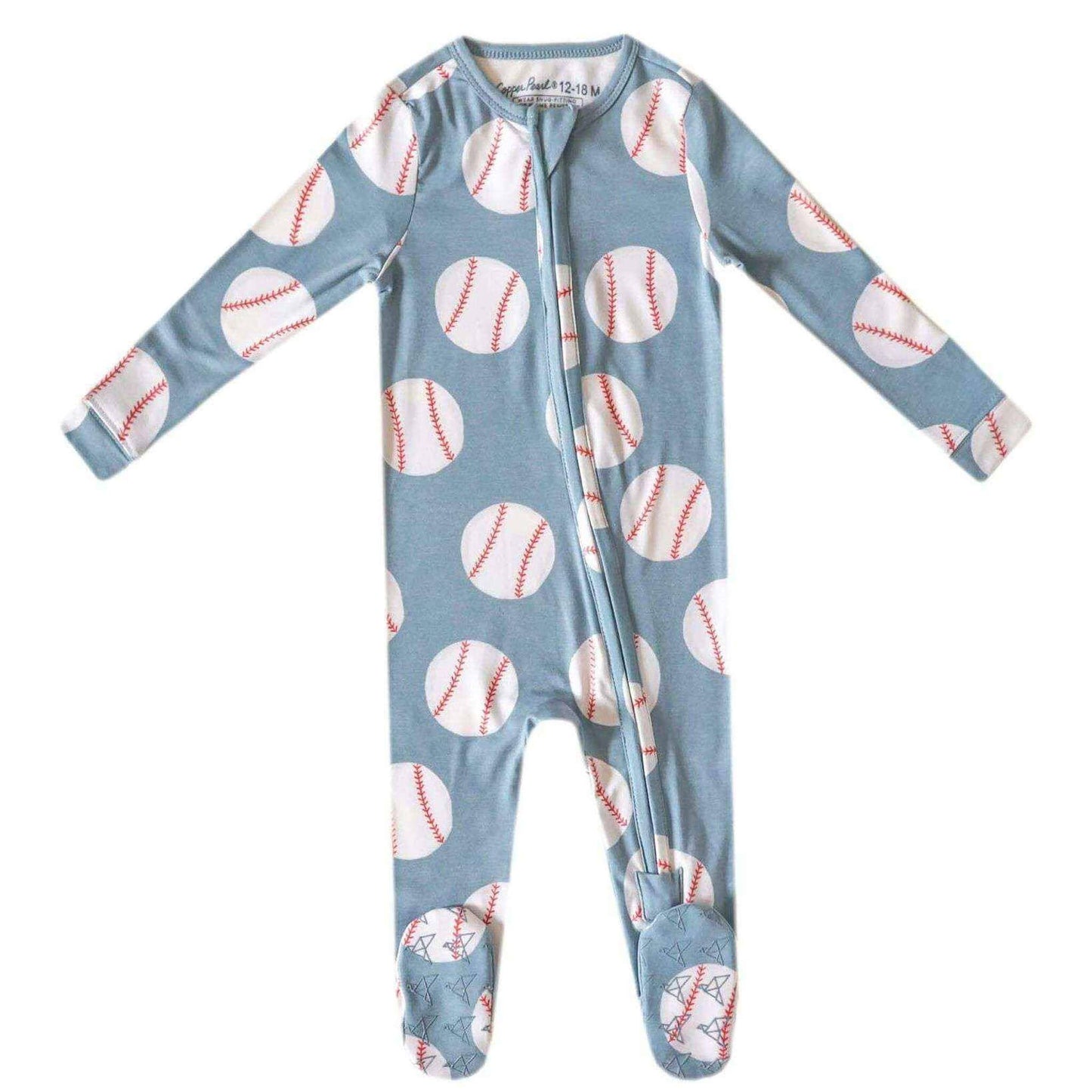 Zip-Up Footie Pajama | Slugger