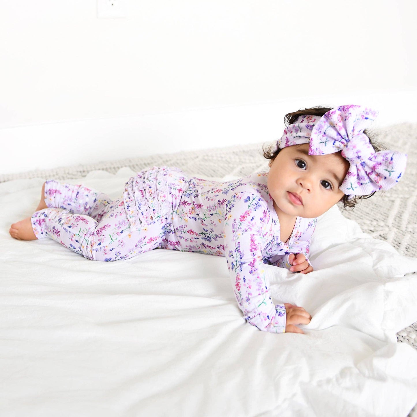 Spring Floral Bamboo Sleeper