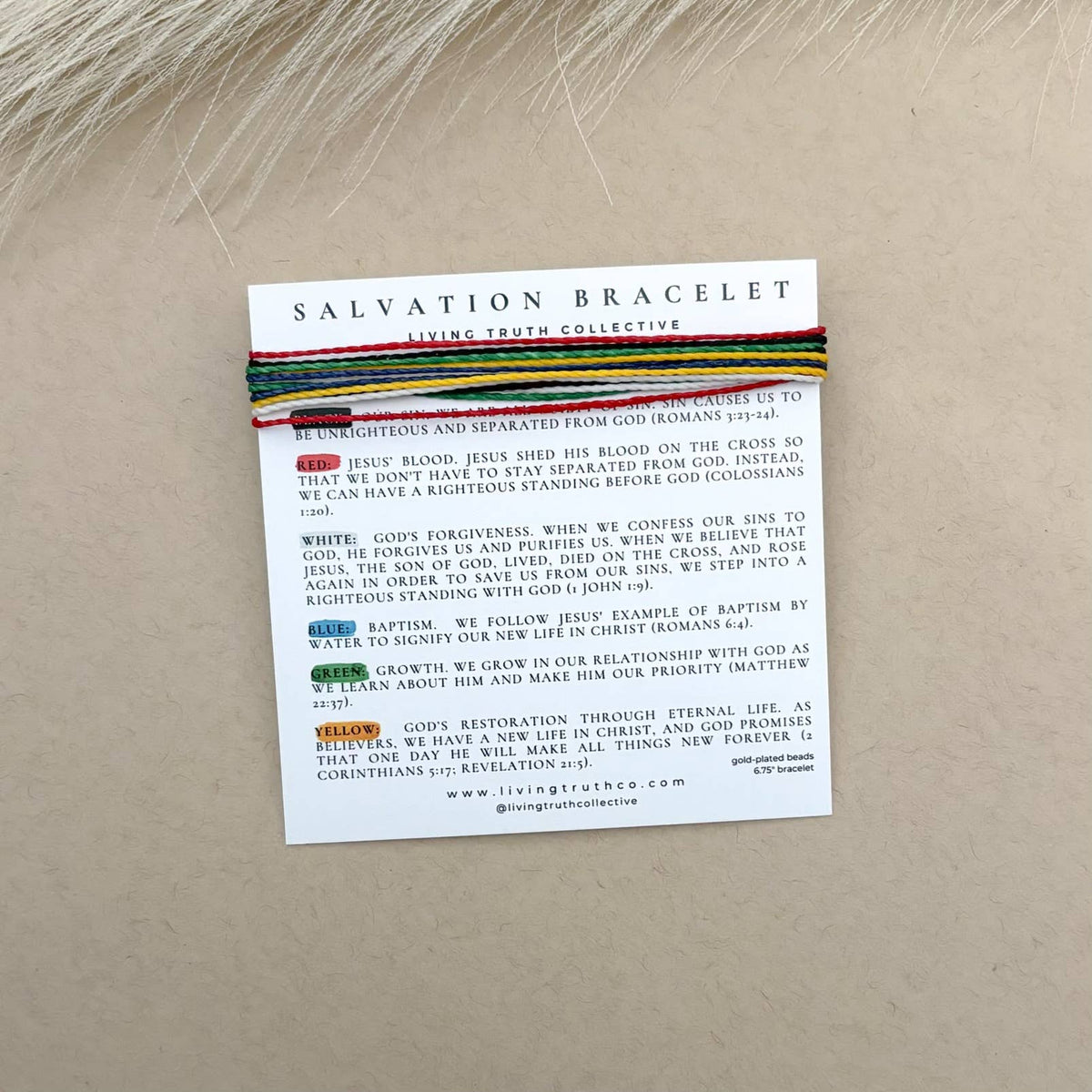 Salvation Bracelet