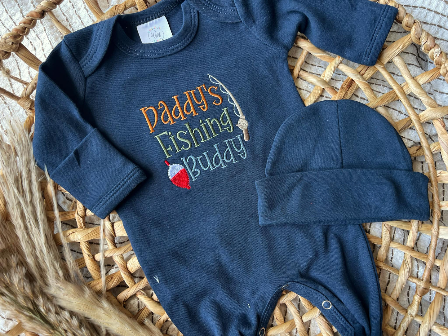 Daddy's Fishing Buddy Romper
