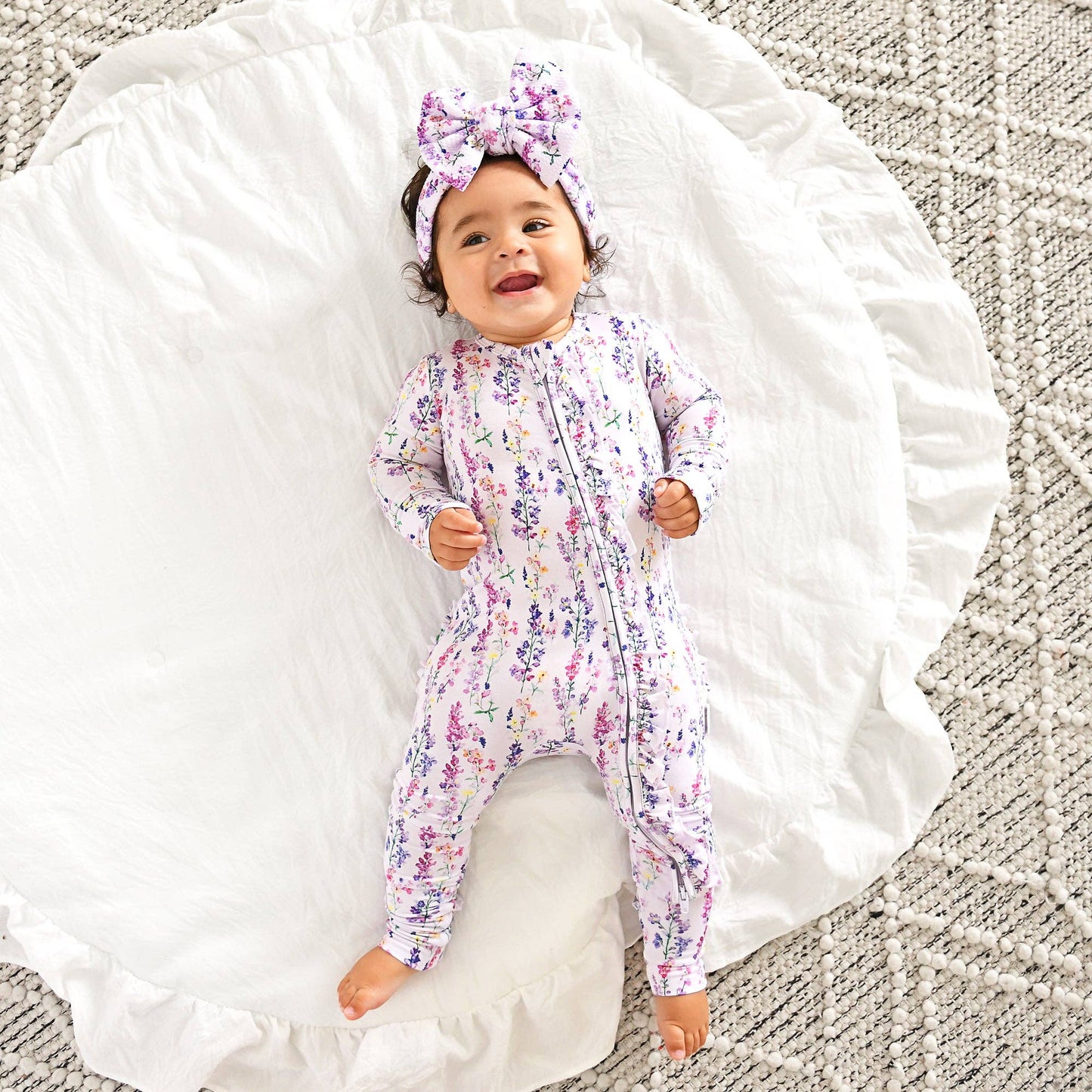 Spring Floral Bamboo Sleeper