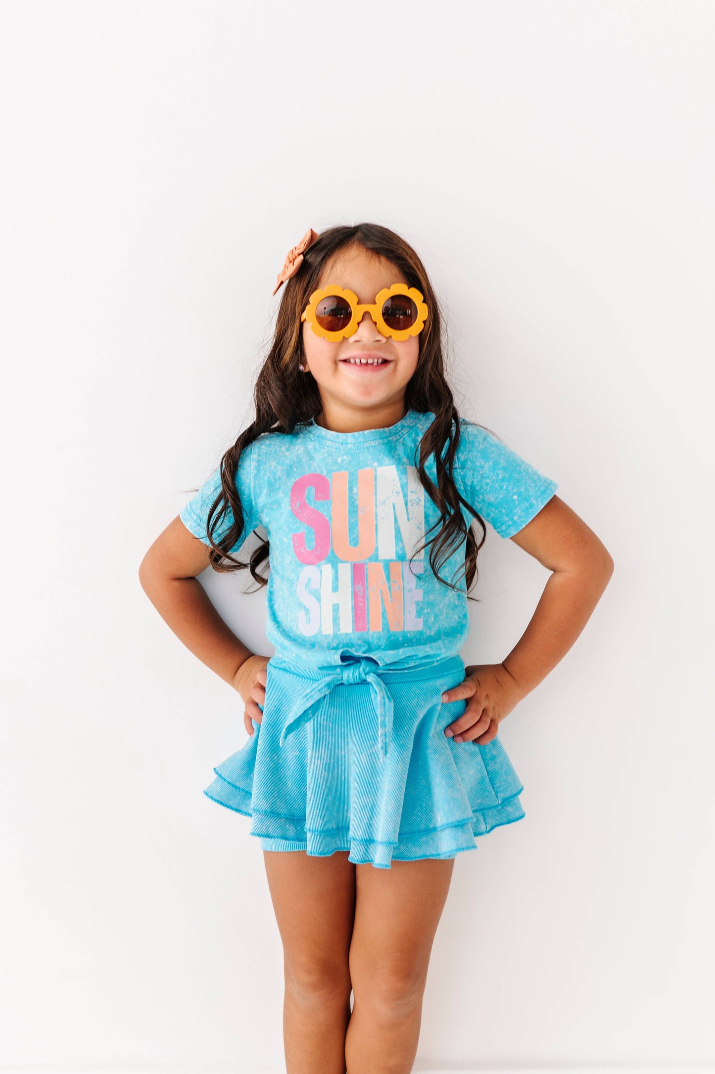 Sunshine Vintage Front-Tie Tee