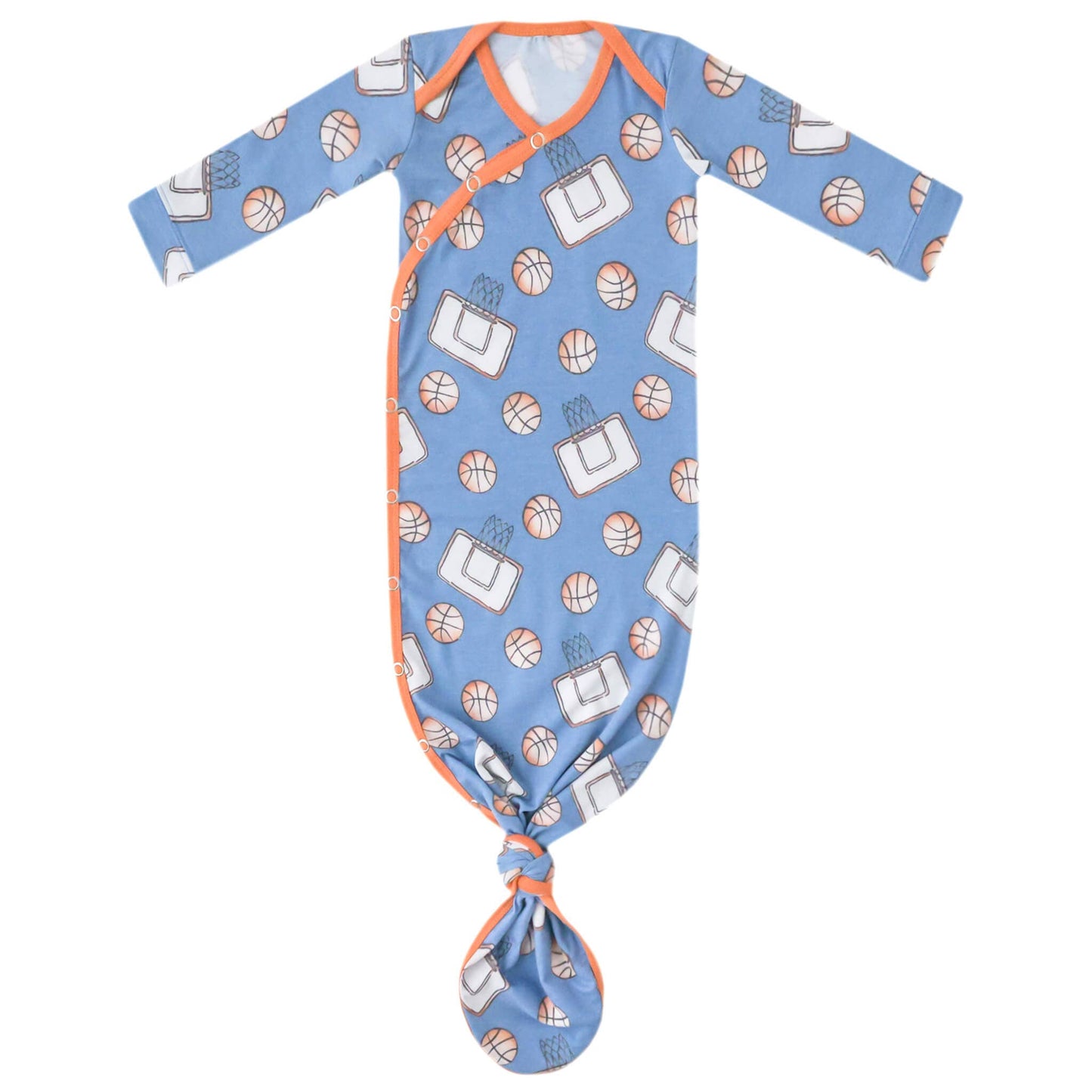 Newborn Knotted Baby Gown | Dunk