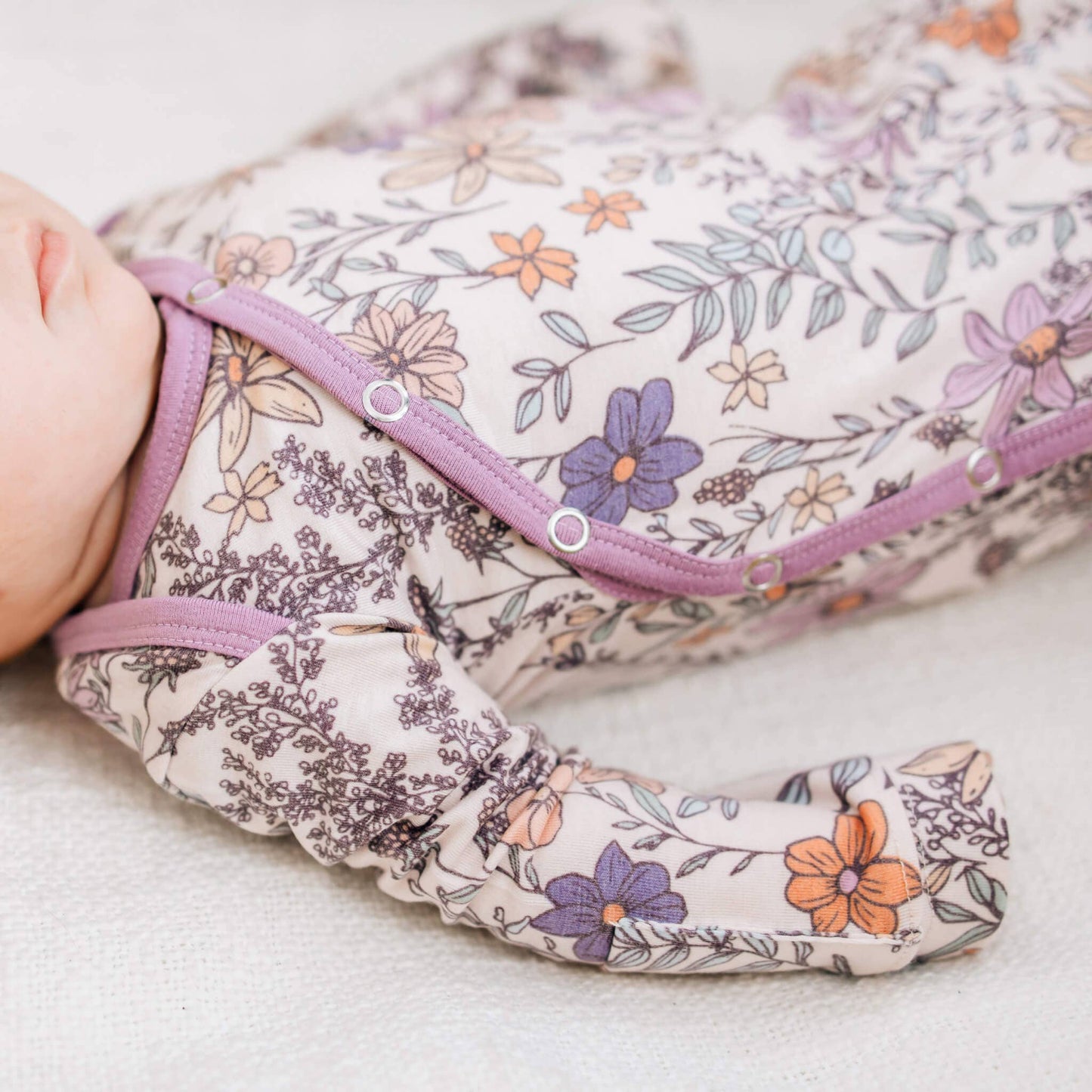 Newborn Knotted Gown | Flora