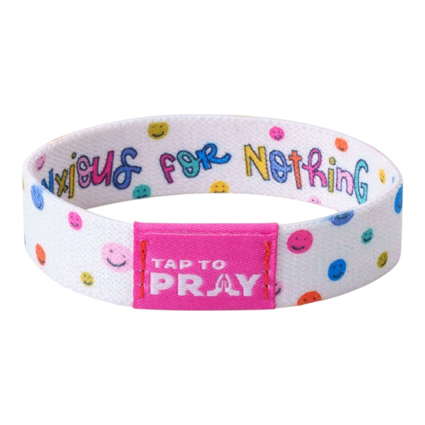 Tap To Pray® Kingfolk Series Wristband – Anxious For Nothing