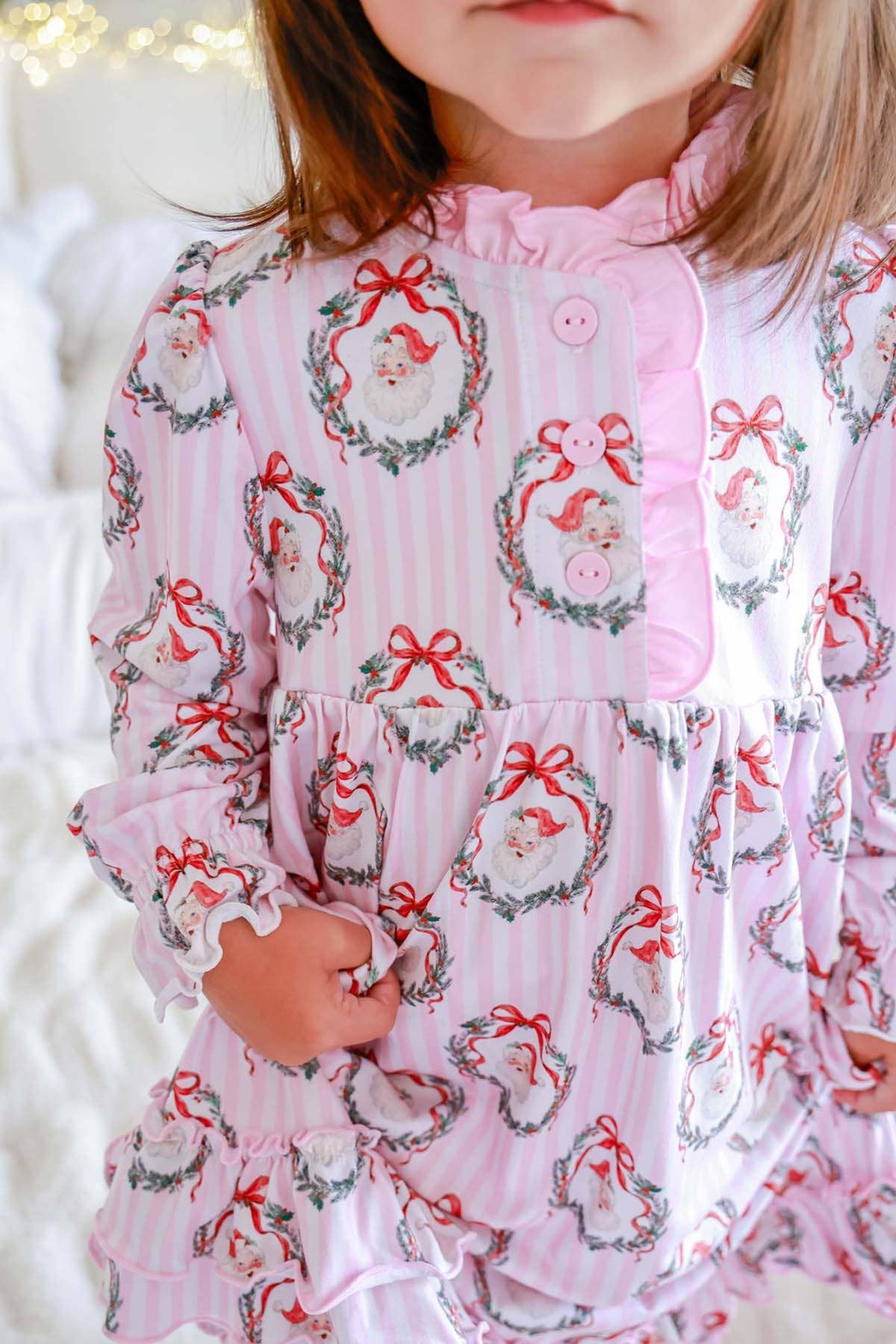 Ruffle Christmas Nightgown