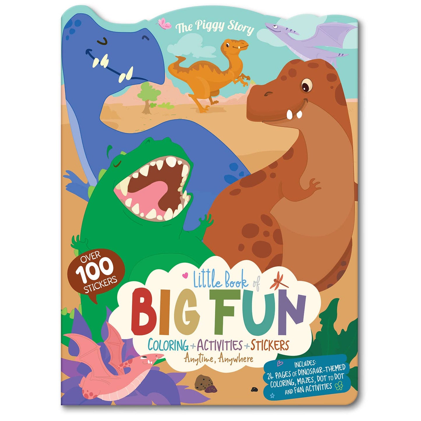 Little Book of Big Fun Activity Book | Dinosaur World