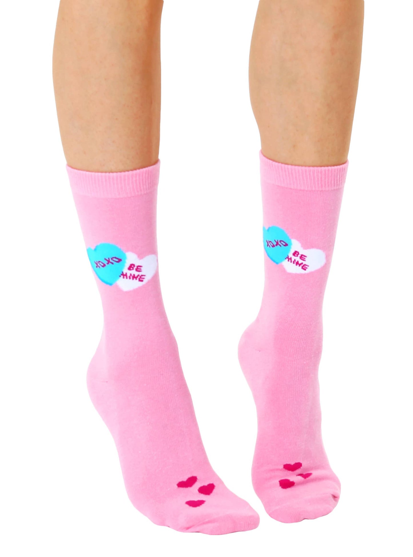 3D Packaged Crew Socks | Be Mine