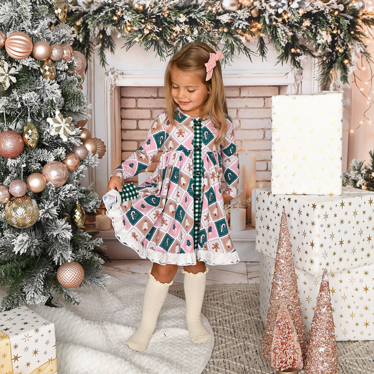Christmas Twirl Dress