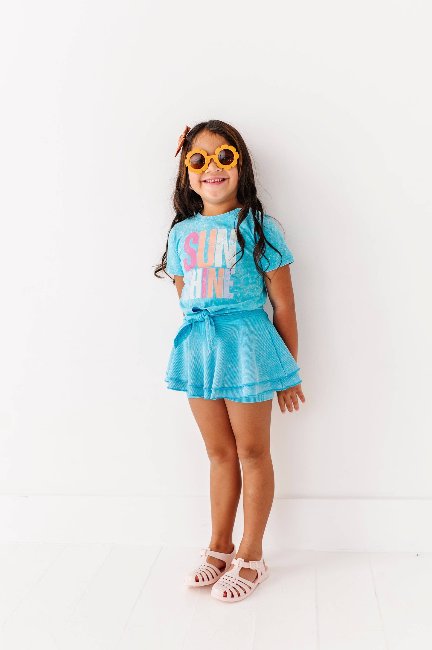 Sunshine Vintage Front-Tie Tee