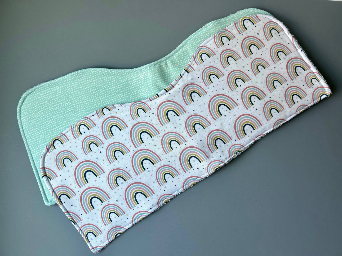 Burp Cloth Set | Somewhere Over the Rainbow