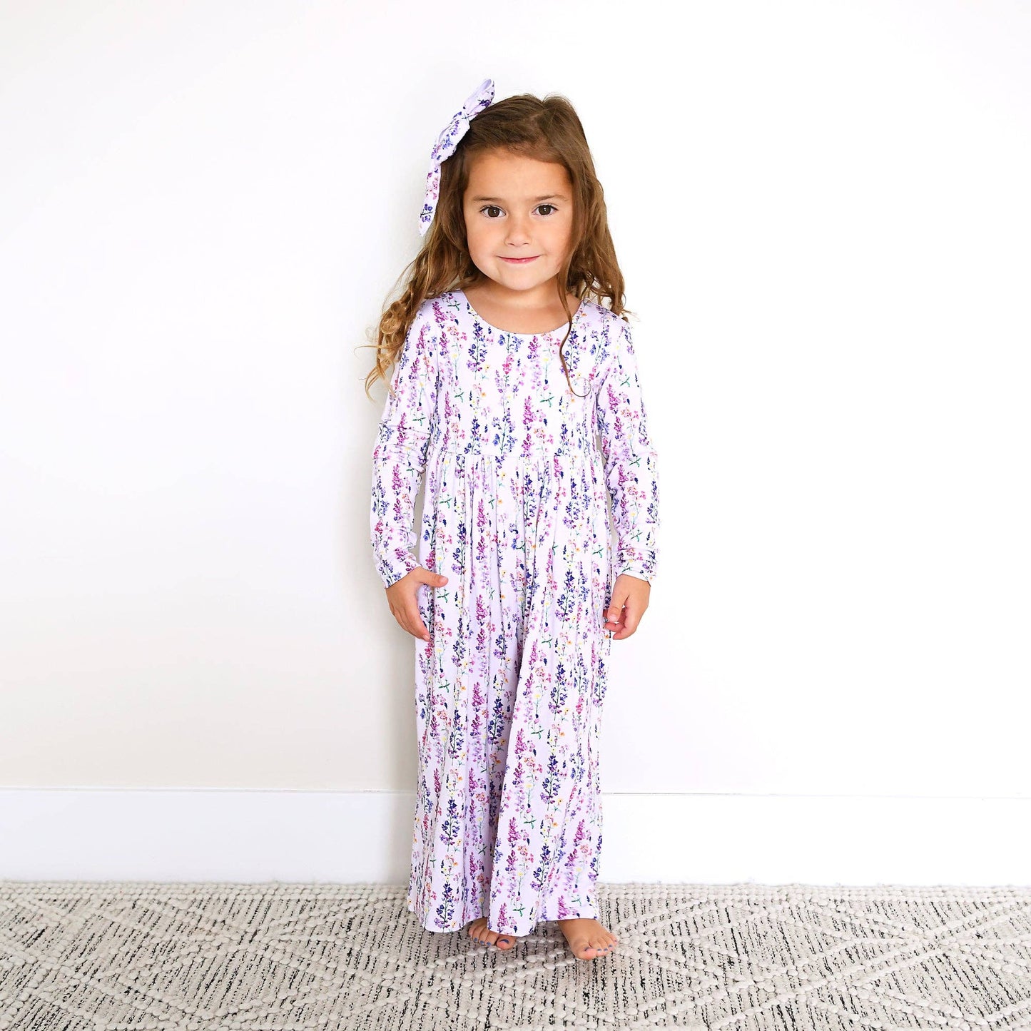 Spring Floral Bamboo Romper