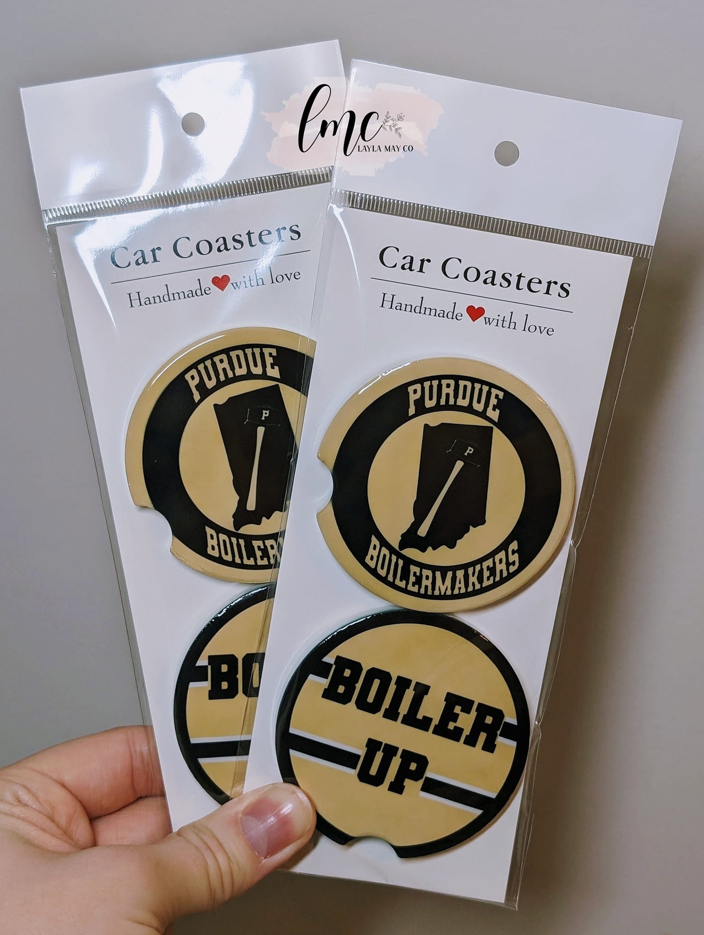 Boilermakers Car Coasters