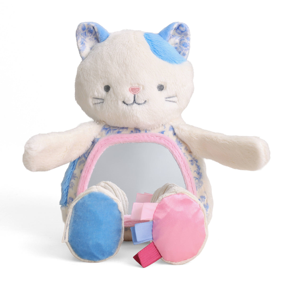 Itzy Bitzy Mirror™ Sensory Tummy Time Mirror | Kitty