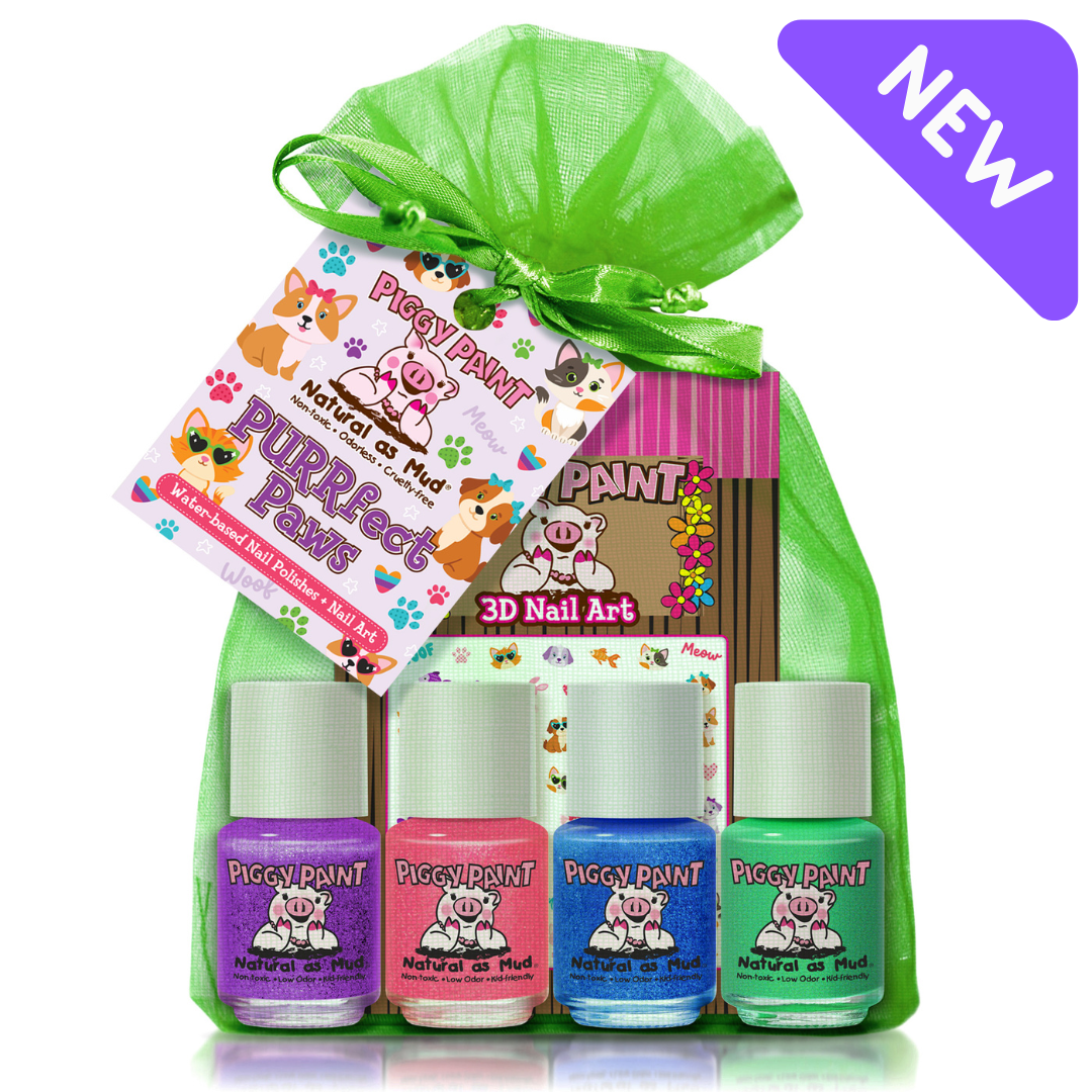 PURRfect Paws Gift Set | Non-Toxic Nail Polish