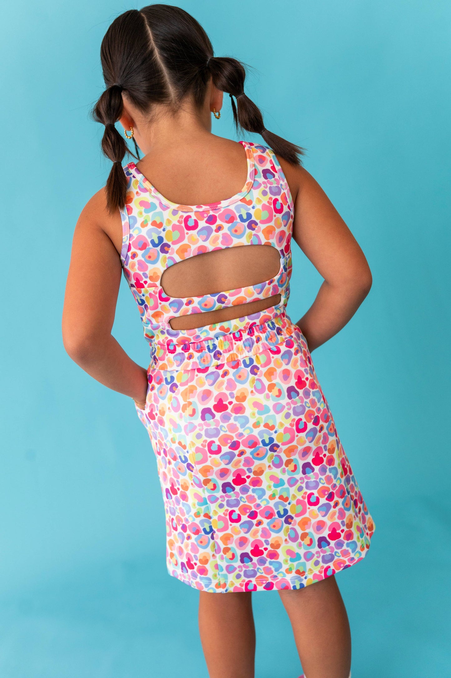 Sugarwave Leopard Tennis Dress