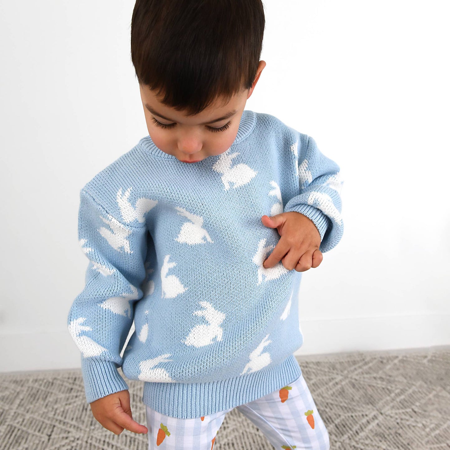 Blue Bunny Sweater