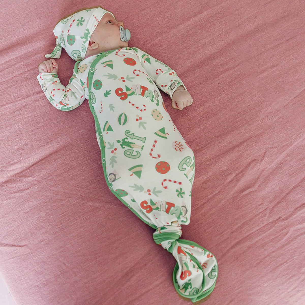 Newborn Knotted Gown | Elf