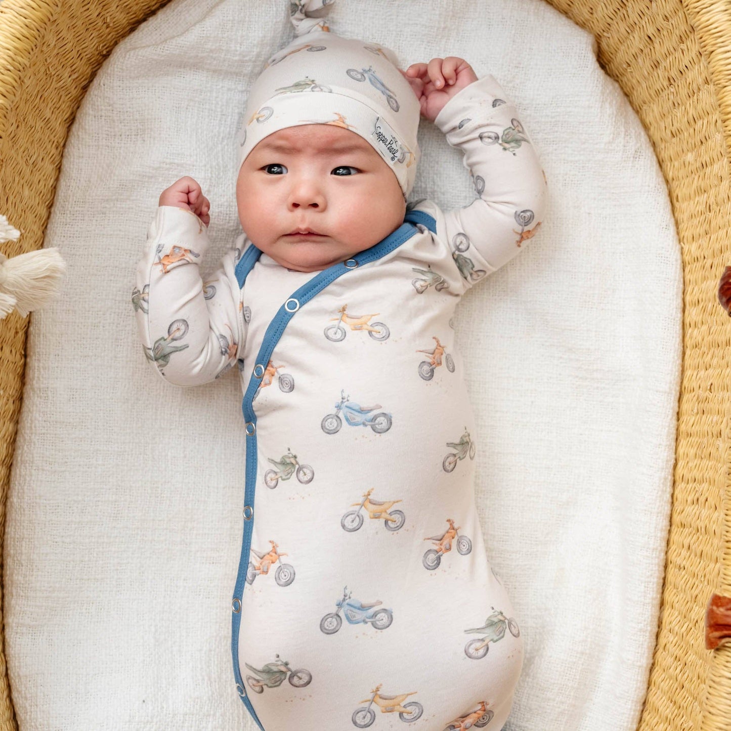 Newborn Knotted Gown | Ryder