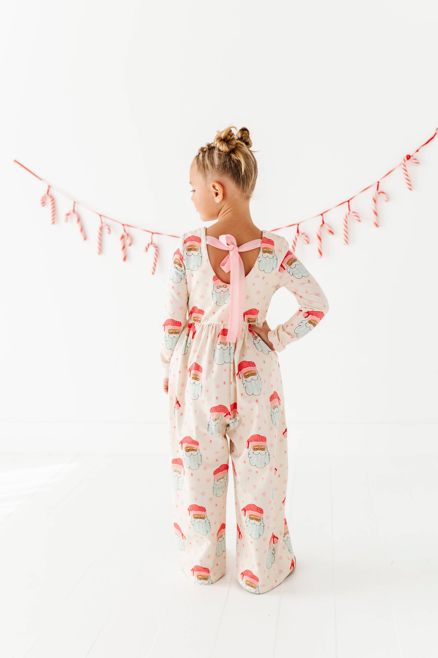 Pink Santa Romper