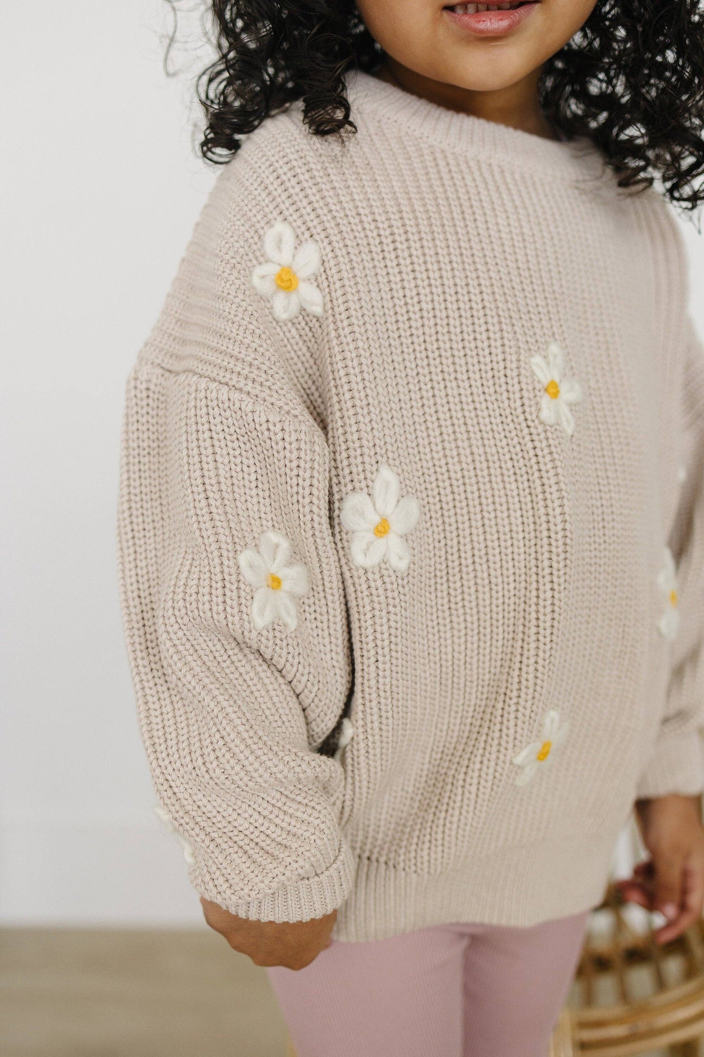 Daisy Chunky Knit Sweater