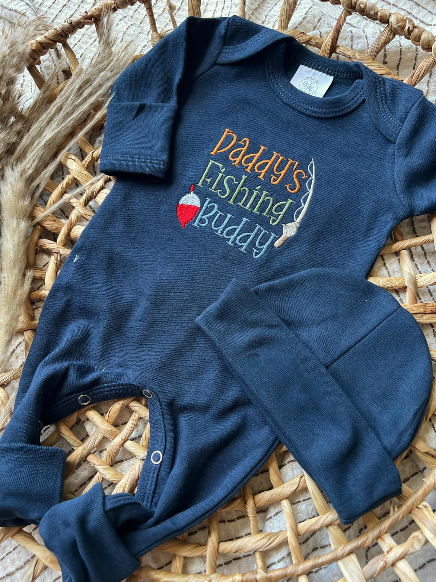 Daddy's Fishing Buddy Romper