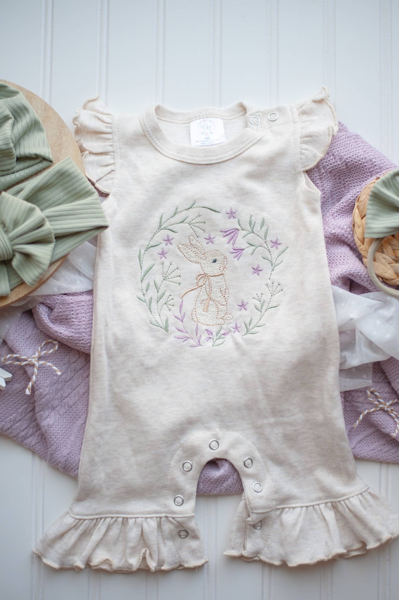 Spring Bunny Romper