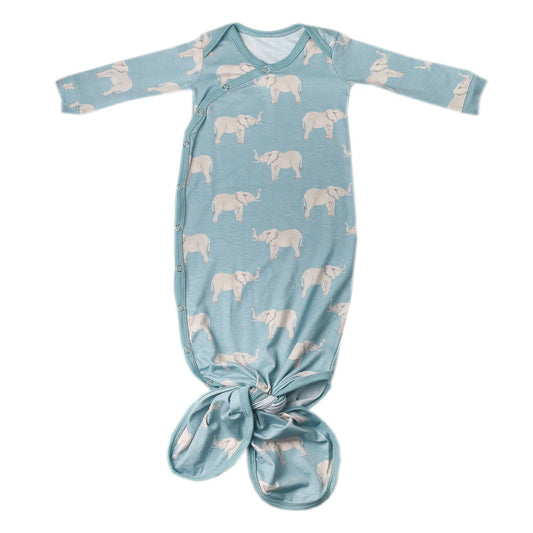 Newborn Knotted Gown | Peanut