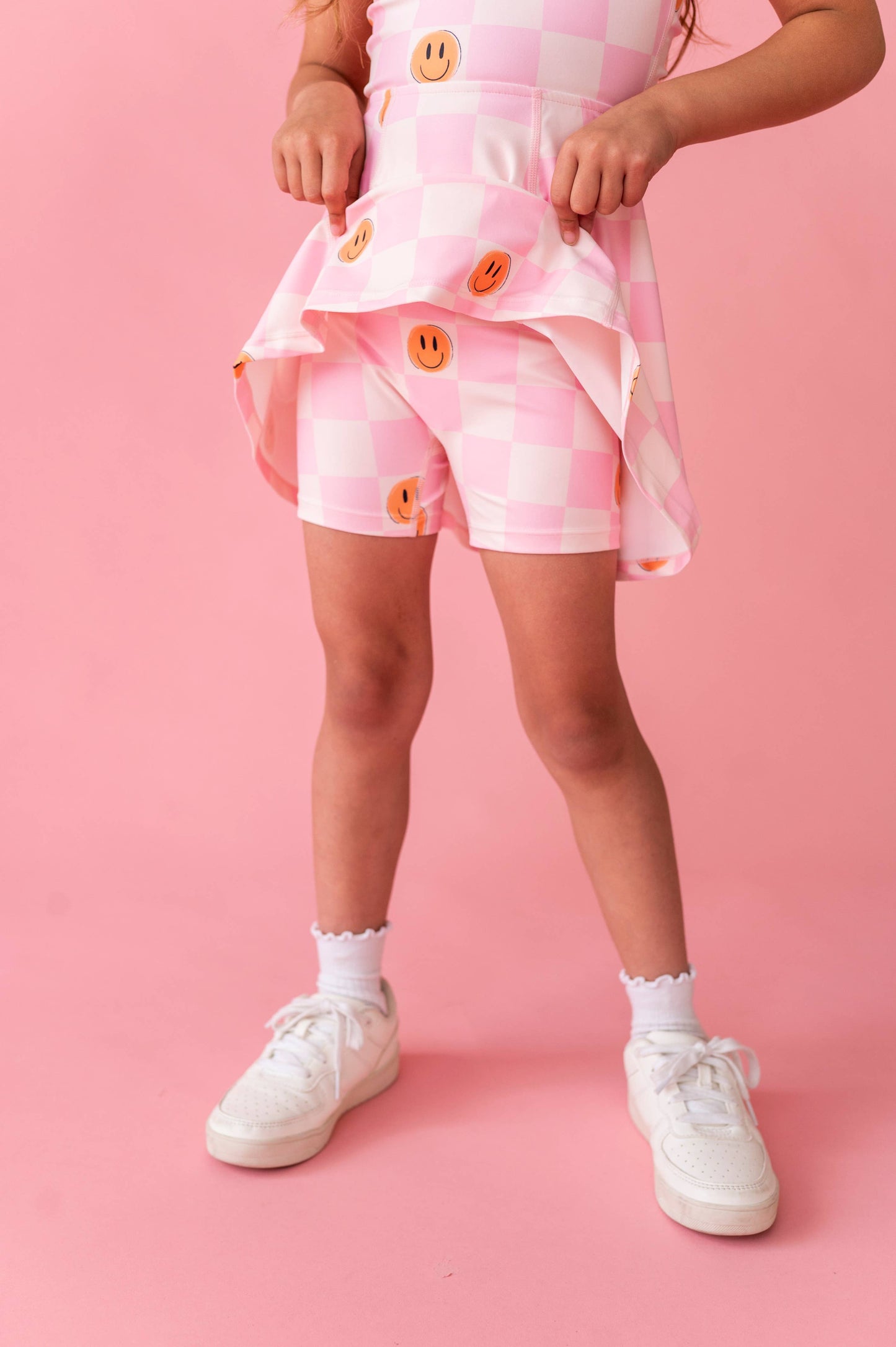 Happy Hopscotch | Twisty Back Active Dress