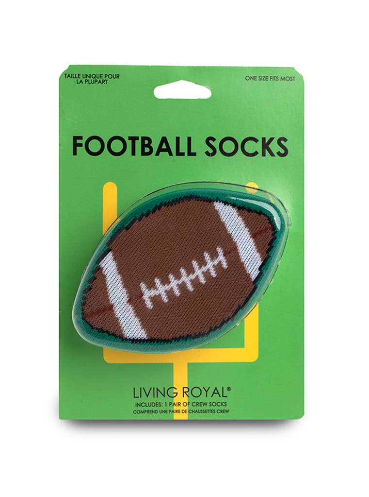 3D Packaged Crew Socks | Football