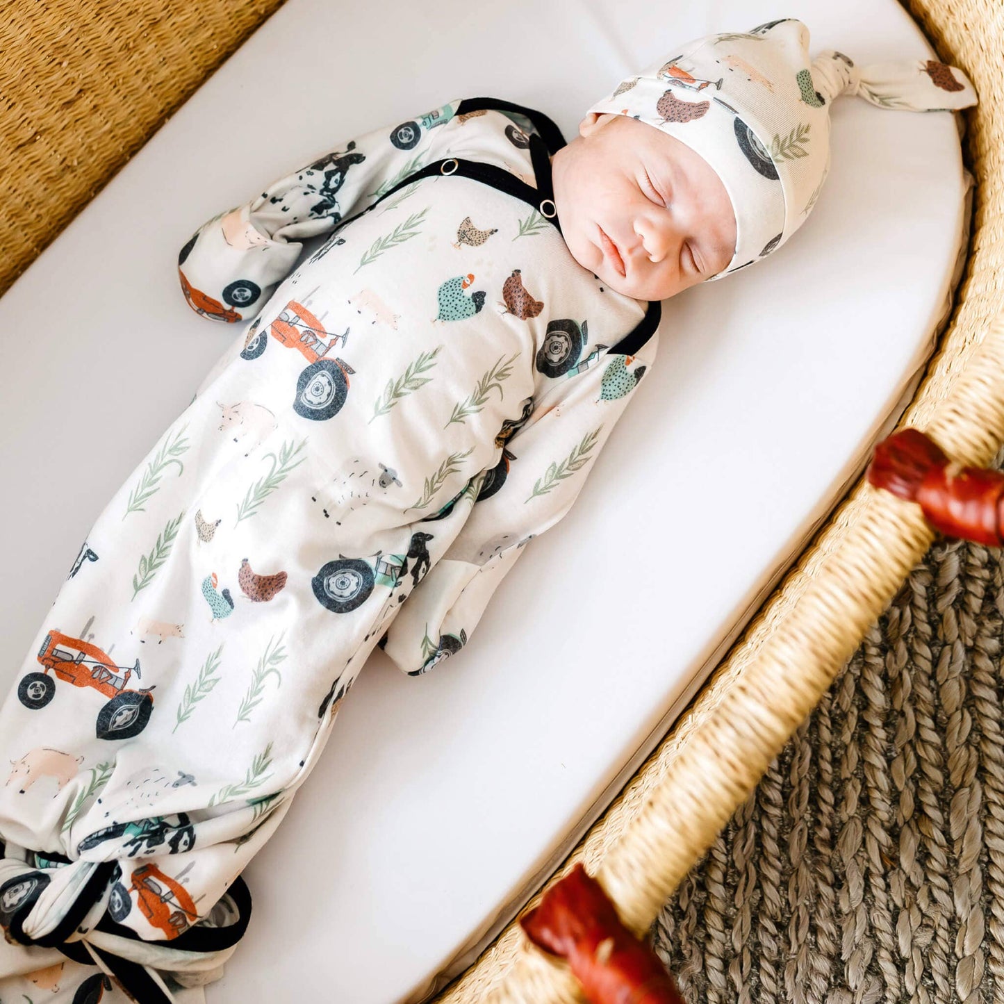 Newborn Knotted Gown | Jo