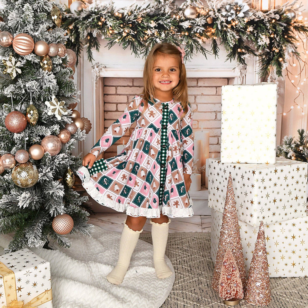 Christmas Twirl Dress