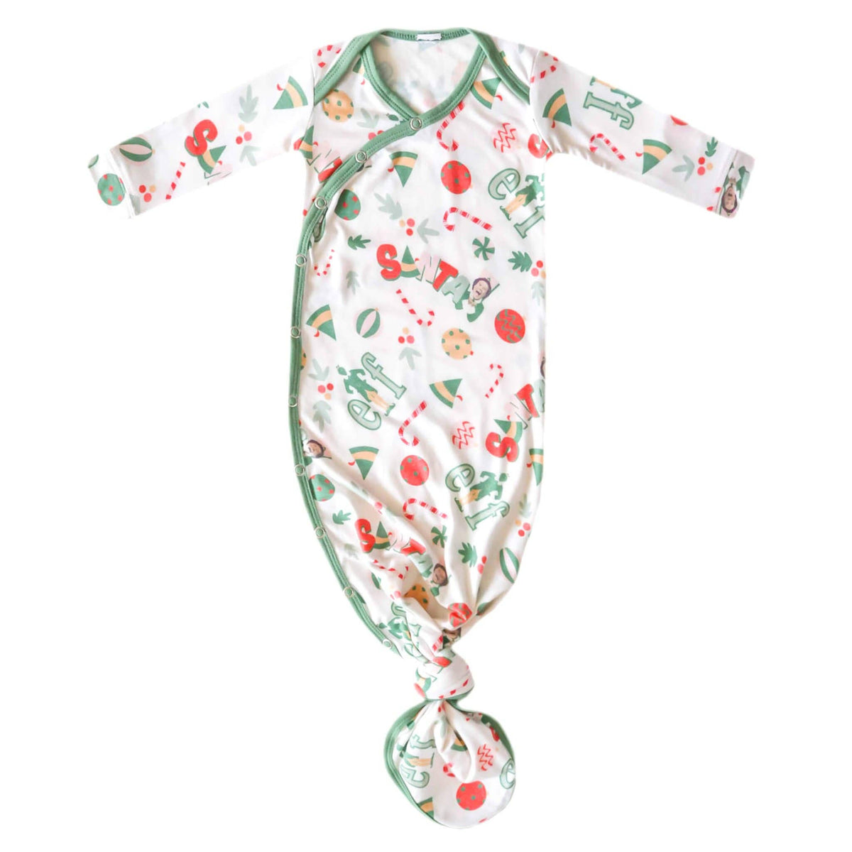 Newborn Knotted Gown | Elf