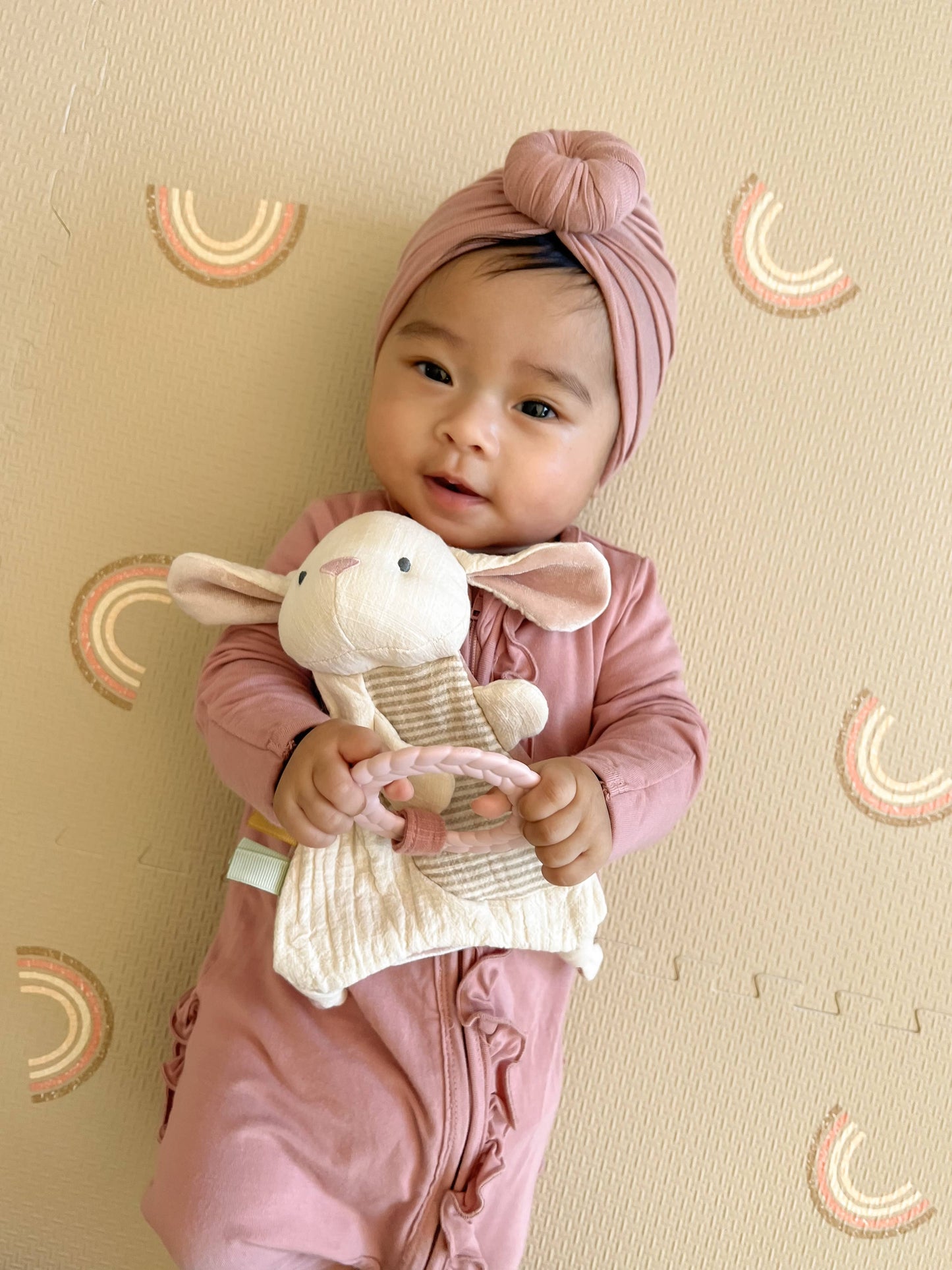 Bunny Bitzy Crinkle™ Sensory Toy with Teether
