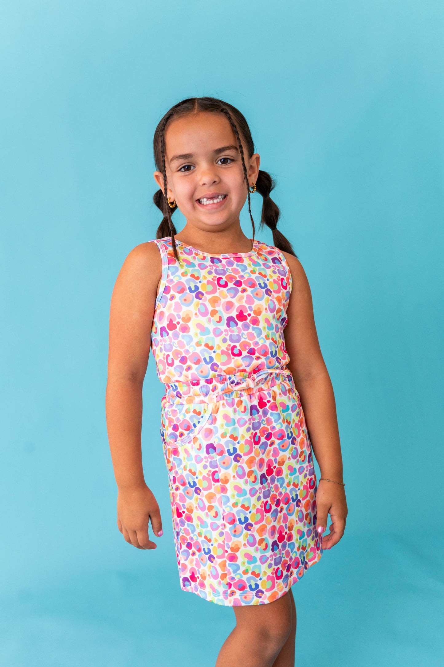 Sugarwave Leopard Tennis Dress