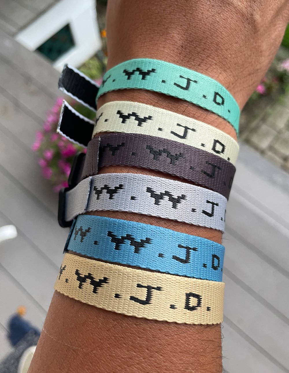 WWJD Bracelet | Blues