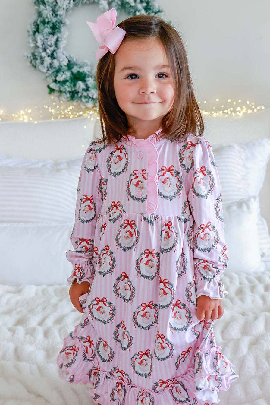 Ruffle Christmas Nightgown