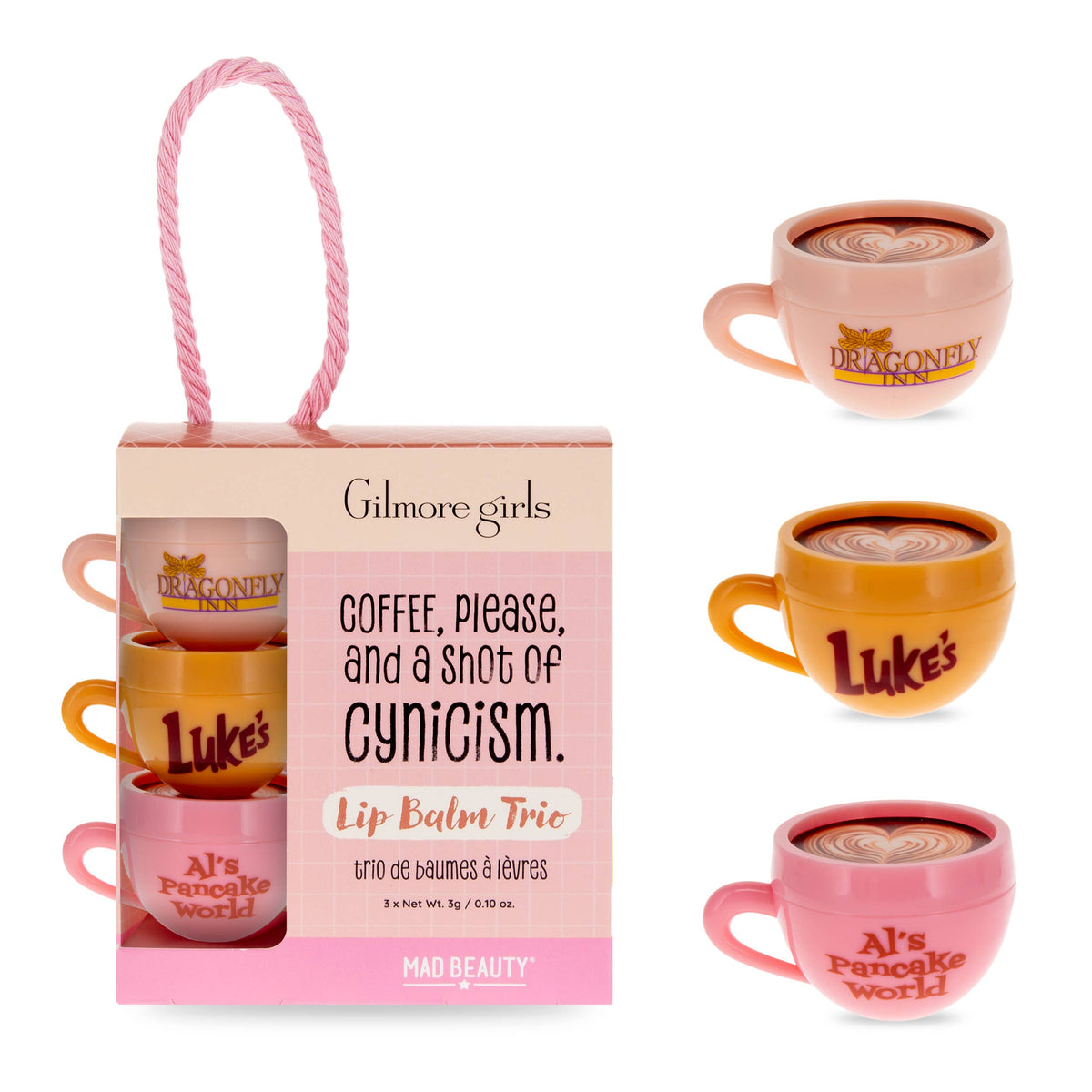 Gilmore Girls Lip Balm Trio