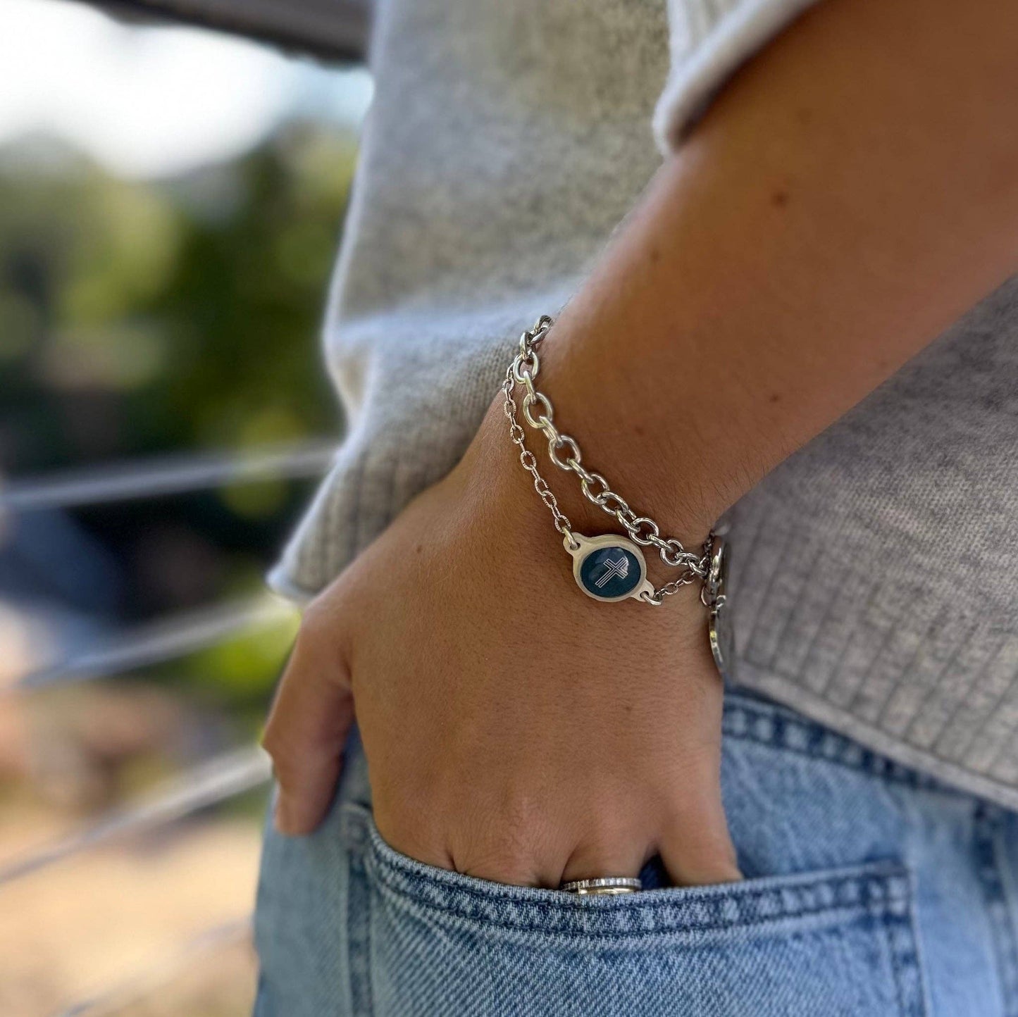Tap To Pray® Survivor Series Chain Bracelet